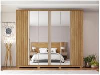 Guarda-roupa Casal com Espelho 6 Portas 6 Gavetas Caemmun Apollo - 6