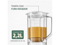 Liquidificador Mondial Pratic Power L-97-W 2 Velocidades + Pulsar 550W Branco - 11