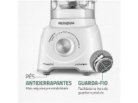 Liquidificador Mondial Pratic Power L-97-W 2 Velocidades + Pulsar 550W Branco - 13