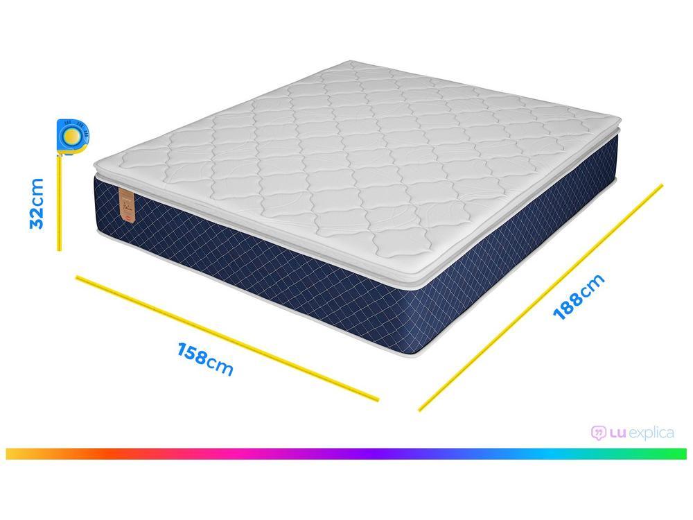 Colchão Queen Prorelax de Mola 32x158x198cm Itália - 4
