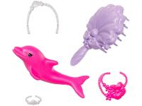 Boneca Barbie Fantasia Sereia Cores Mágicas