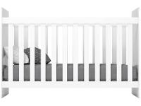 Quarto de Bebê Completo com Guarda-roupa Berço e Cômoda Henn Labirinto Branco - 5