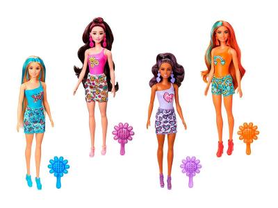 Boneca Barbie Color Reveal Cores do Arco-íris