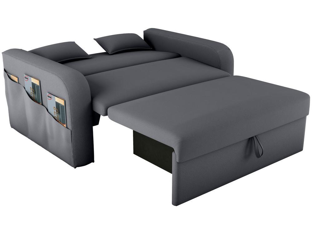 Sofá-cama 2 Lugares Casal Veludo Matrix Lady Dai - 6