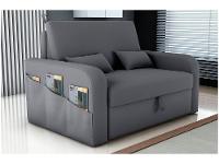 Sofá-cama 2 Lugares Casal Veludo Matrix Lady Dai - 1