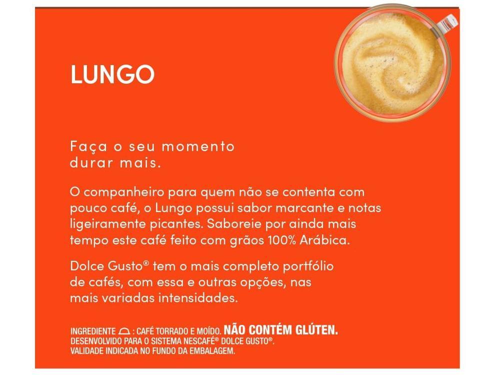 Cápsula de Café Nescafé Dolce Gusto Lungo 10 Cápsulas - 8