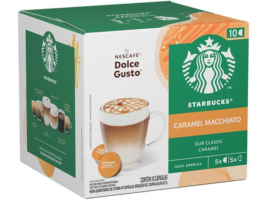 Cápsula Starbucks Caramel Macchiato By Nescafé Dolce Gusto 10 Cápsulas - 13