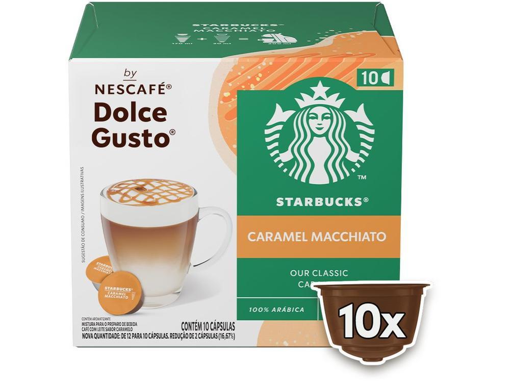 Cápsula Starbucks Caramel Macchiato By Nescafé Dolce Gusto 10 Cápsulas - 16