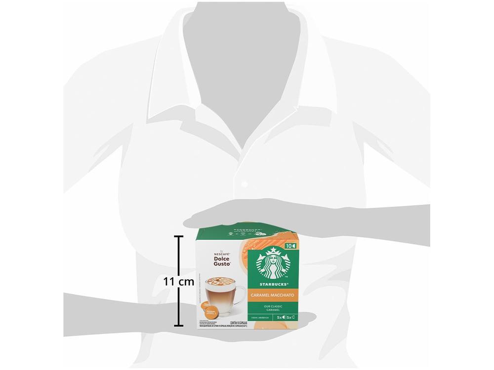 Cápsula Starbucks Caramel Macchiato By Nescafé Dolce Gusto 10 Cápsulas - 18