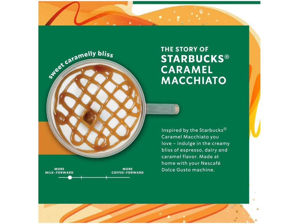 Cápsula Starbucks Caramel Macchiato By Nescafé Dolce Gusto 10 Cápsulas - 2