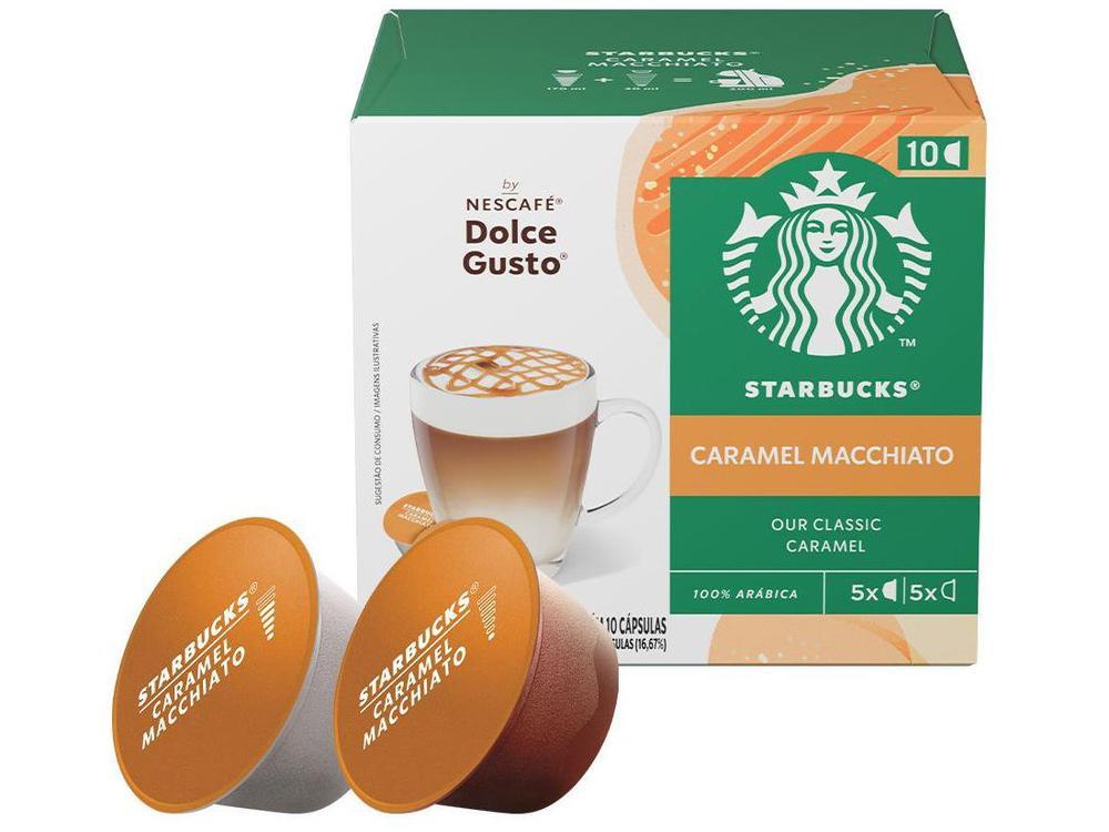 Cápsula Starbucks Caramel Macchiato By Nescafé Dolce Gusto 10 Cápsulas - 9