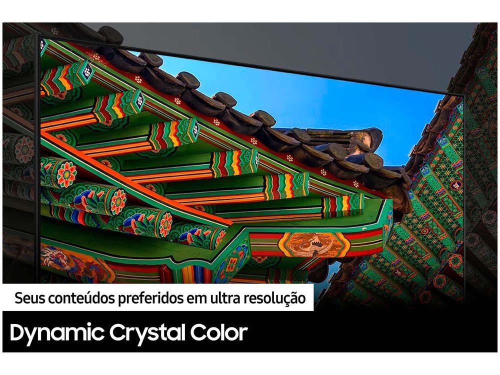 Smart TV 85” 4K UHD LED Samsung Crystal 85DU8000 - 11