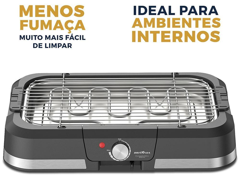 Churrasqueira Elétrica Britânia 1500W BCQ40 - 3