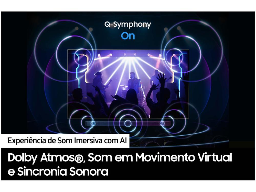 Smart TV 55" 4K OLED Samsung 55S90DA 144Hz Wi-Fi Bluetooth com Alexa 4 HDMI 2 USB - 8