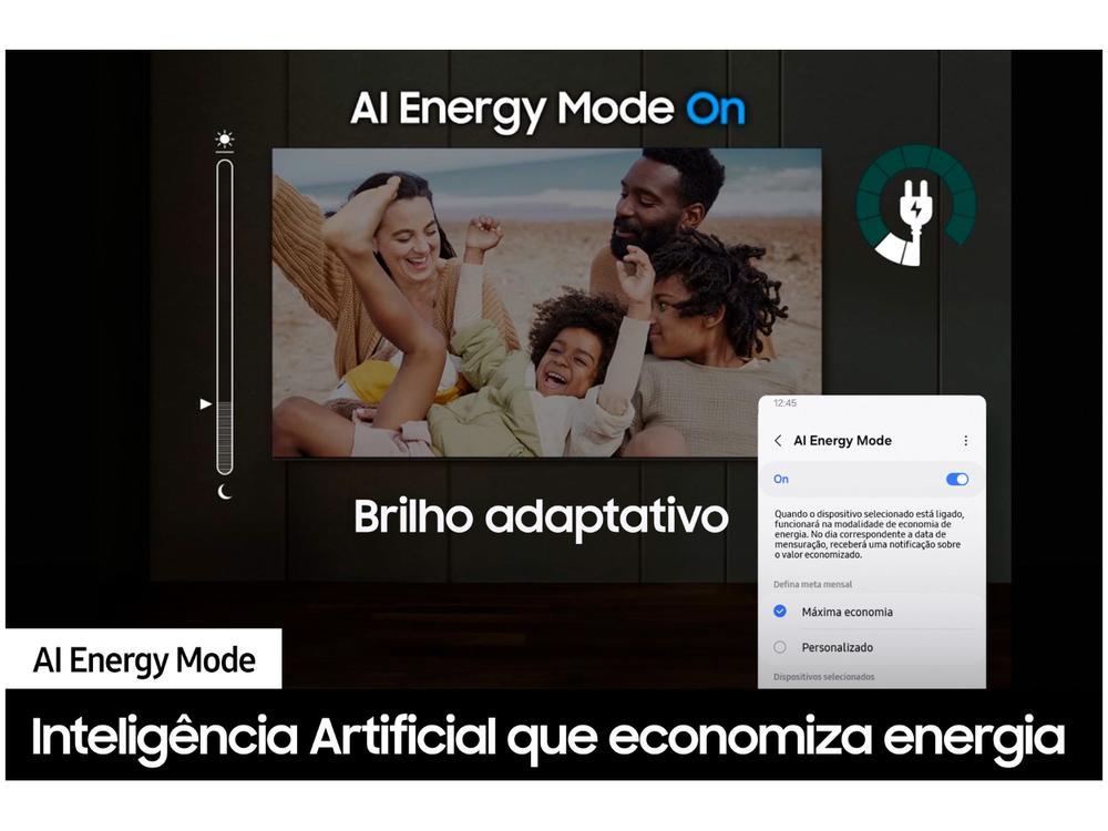 Smart TV 55" 4K OLED Samsung 55S90DA 144Hz Wi-Fi Bluetooth com Alexa 4 HDMI 2 USB - 9