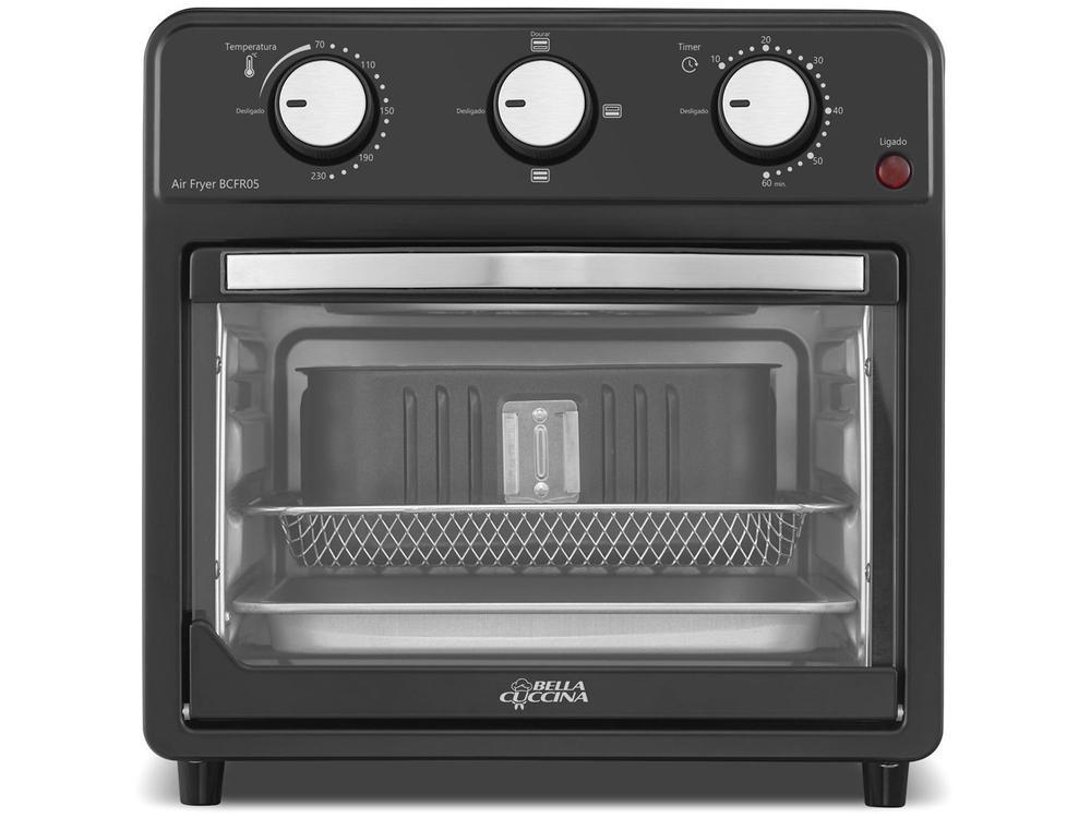 Air Fryer Bella Cuccina BCFR05 Preto com Timer 12L - 15