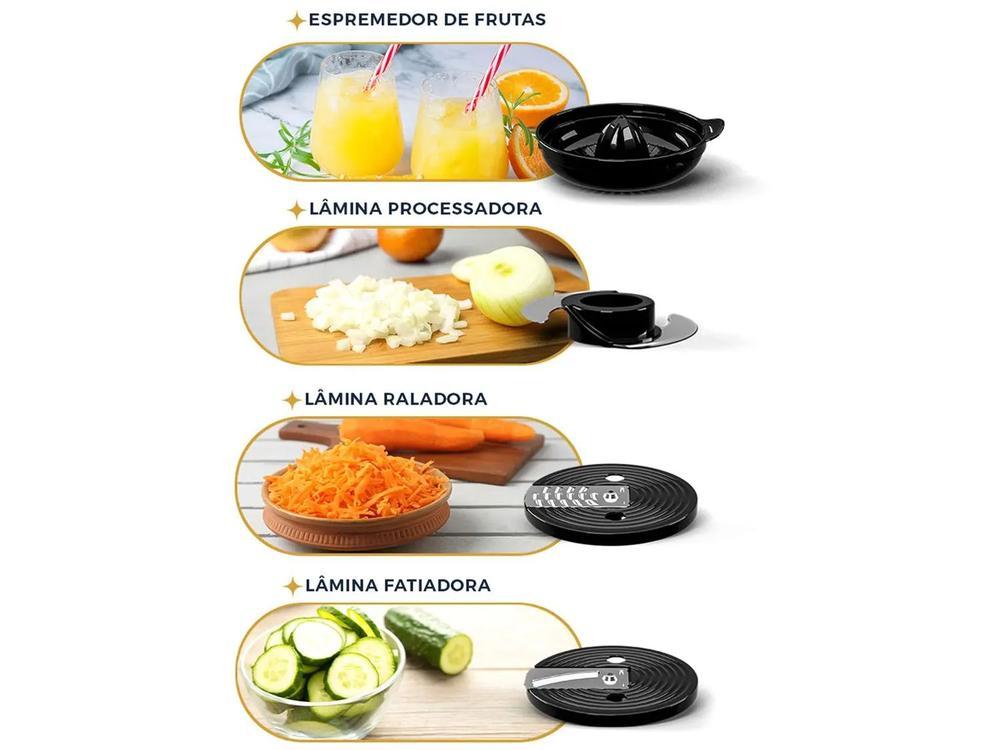 Processador de Alimentos Britânia 1300W Preto BMP2000 5 em 1 - 6