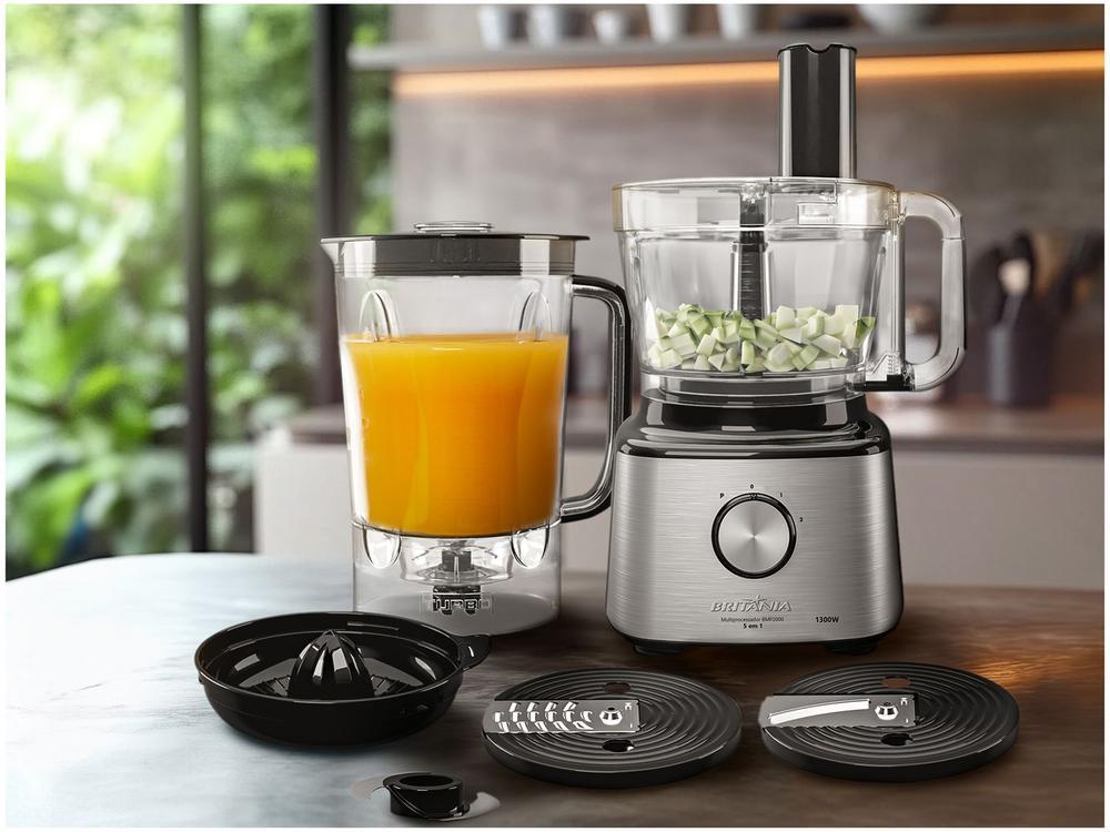 Processador de Alimentos Britânia 1300W Preto BMP2000 5 em 1 - 7