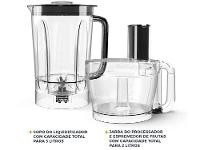 Processador de Alimentos Britânia 1300W Preto BMP2000 5 em 1 - 5