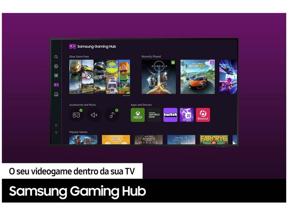 Smart TV 50” 4K UHD LED Samsung 50DU7700 - 14