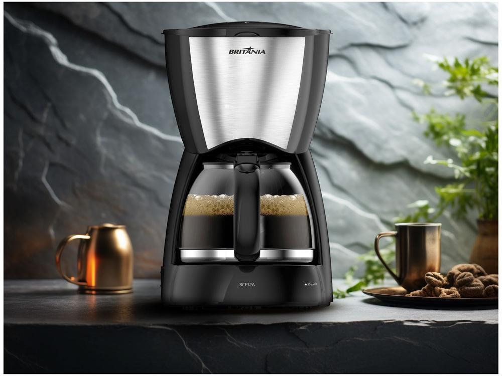 Cafeteira Elétrica Britânia BCF32 32 Cafés Preta - 3