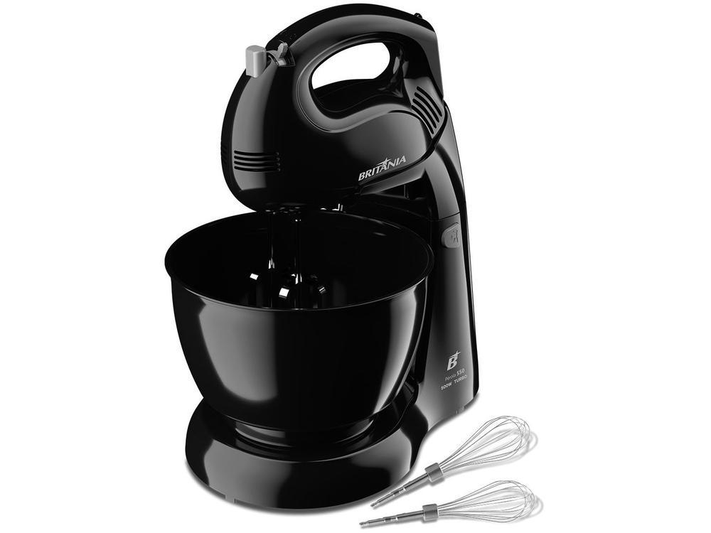 Batedeira Britânia Preta 500W 4 Velocidades 4,3L Pérola 550 - 7