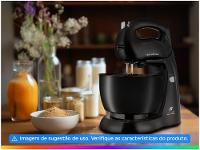 Batedeira Britânia Preta 500W 4 Velocidades 4,3L Pérola 550 - 3