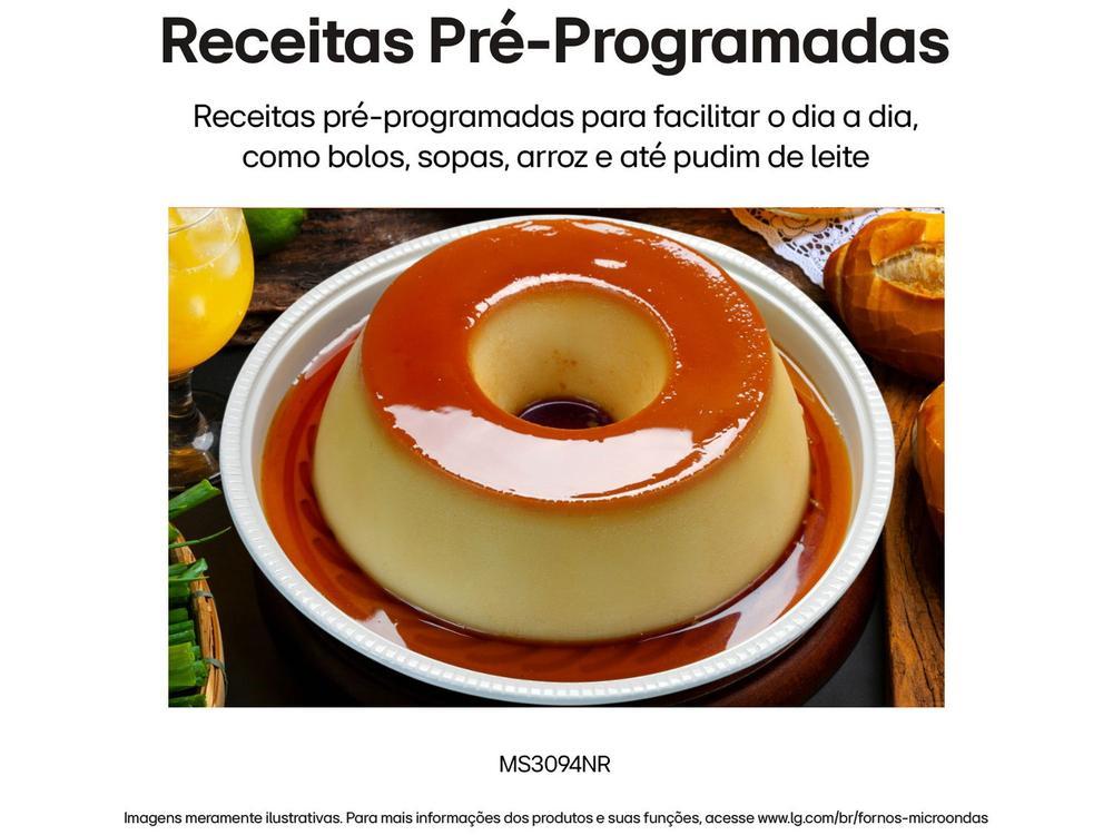 Micro-ondas LG 30L Espelhado Solo NeoChef MS3094NR.FBKFLGZ - 14