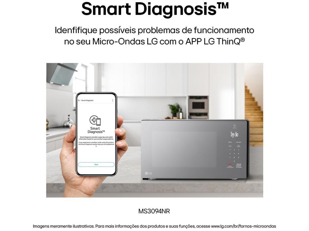 Micro-ondas LG 30L Espelhado Solo NeoChef MS3094NR.FBKFLGZ - 15