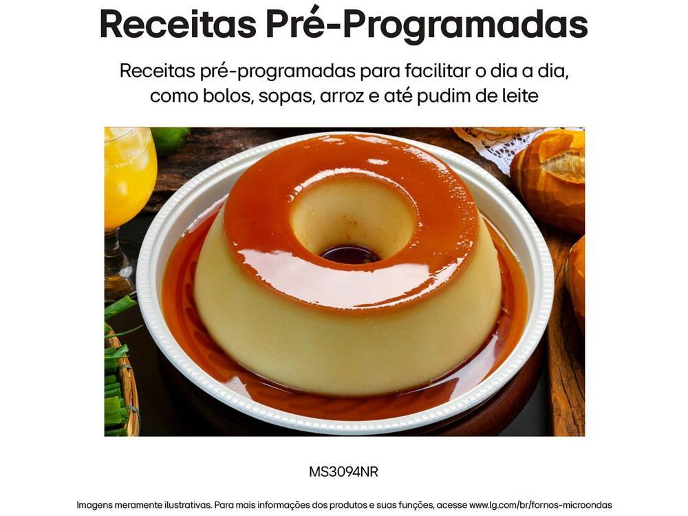 Micro-ondas LG 30L Espelhado Solo NeoChef MS3094NR.FBKFLGZ - 8