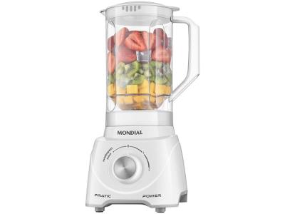 Liquidificador Mondial Pratic Power L-97-W 2 Velocidades + Pulsar 550W Branco