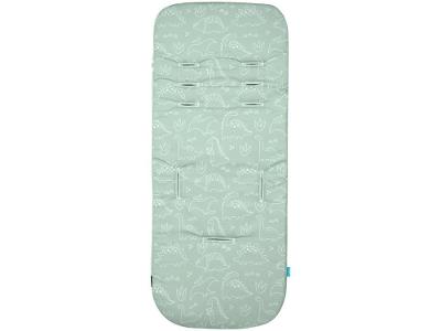 Almofada para Carrinho de Bebê Dino Buba Verde