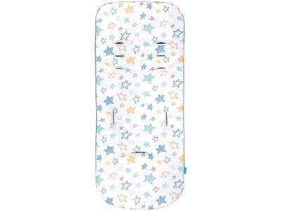 Almofada para Carrinho de Bebê Estrelas Buba Azul