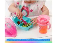Kit Refeição Infantil Buba Foguete 3 Peças Rosa - 3