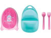 Kit Refeição Infantil Buba Foguete 3 Peças Rosa - 7