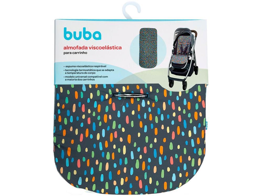 Almofada para Carrinho de Bebê Drops Buba Preto - 4