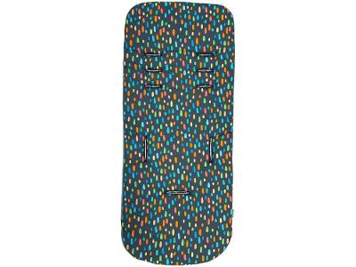 Almofada para Carrinho de Bebê Drops Buba Preto