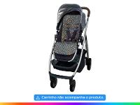 Almofada para Carrinho de Bebê Drops Buba Preto - 2