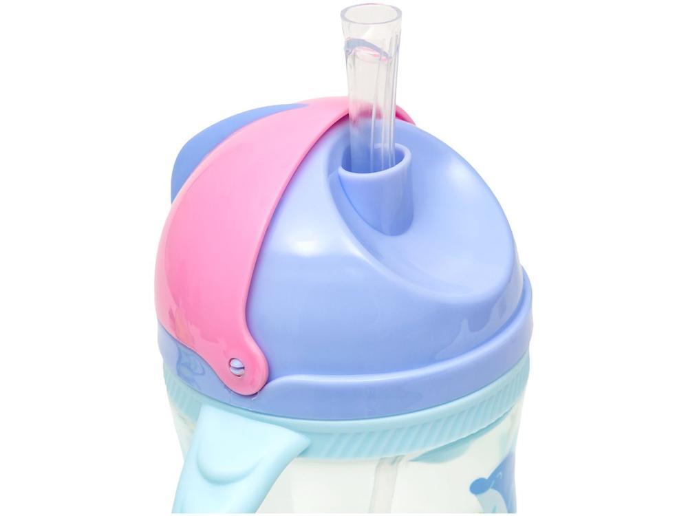 Copo Infantil com Alça e Canudo 240ml Buba Baleia - 7