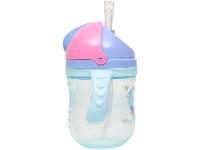 Copo Infantil com Alça e Canudo 240ml Buba Baleia - 6
