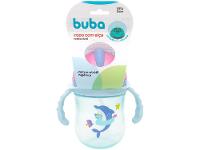 Copo Infantil com Alça e Canudo 240ml Buba Baleia - 9