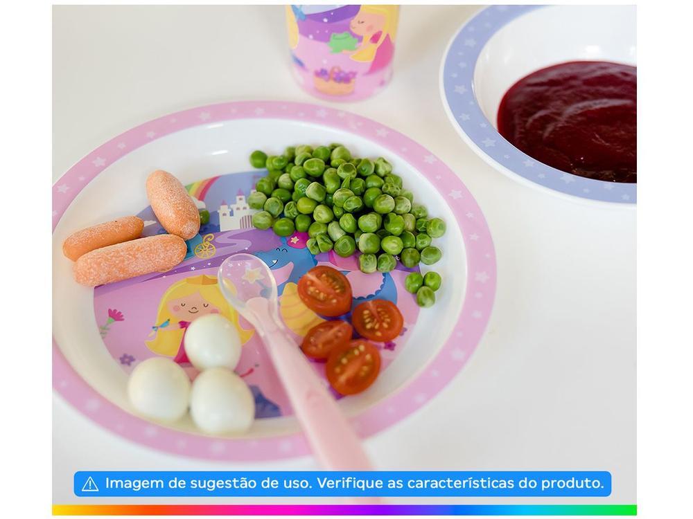 Kit Refeição Infantil Buba Aventuras Princesa - 3