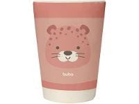Kit Refeição Infantil Buba Oncinha 5 Peças Rosa - 5