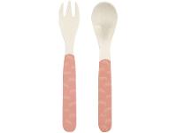 Kit Refeição Infantil Buba Oncinha 5 Peças Rosa - 6