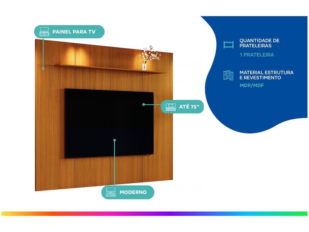 Painel para TV até 75" EDN Móveis Avant 1.8 - 2