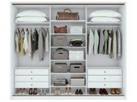 Guarda-roupa Casal com Espelho 3 Portas 6 Gavetas Caemmun Spazio - 5