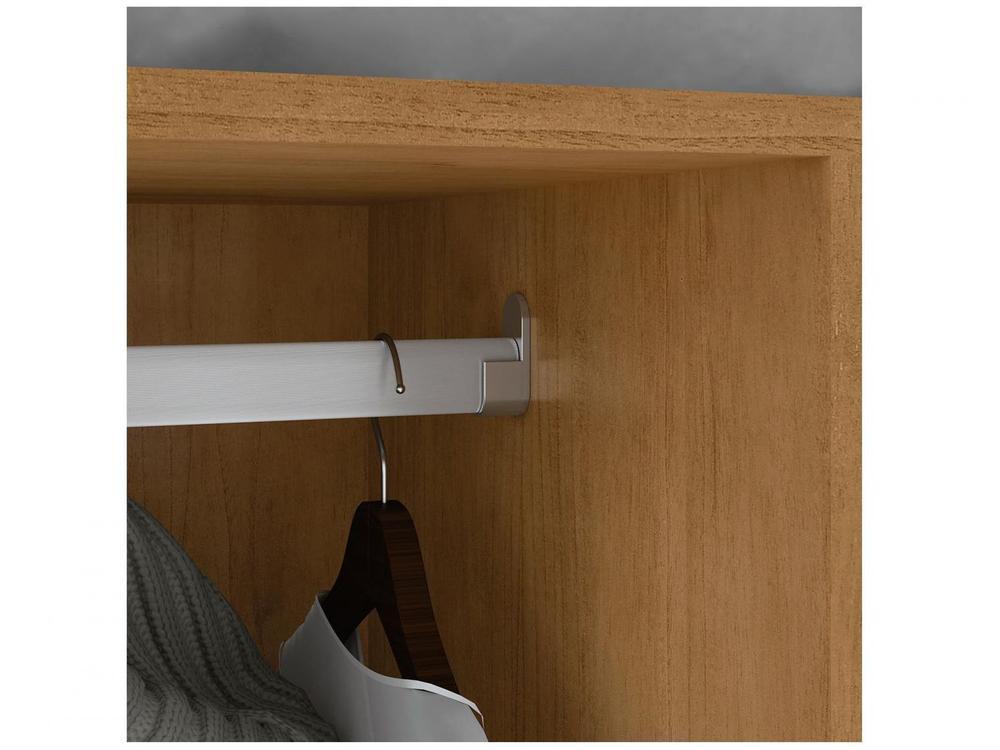 Guarda-roupa Casal com Espelho 3 Portas 6 Gavetas Caemmun Spazio - 9