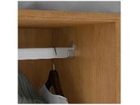 Guarda-roupa Casal com Espelho 3 Portas 6 Gavetas Caemmun Spazio - 9