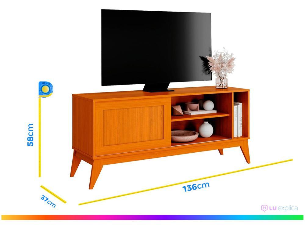 Rack para TV até 55" 1 Porta EDN Móveis Aruba - 4