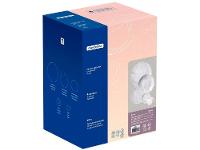 Aparelho de Jantar e Cappuccino 20 Peças Tramontina Redondo de Porcelana Cinza Arbo 96589038 - 10